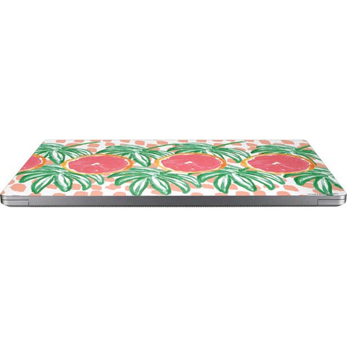 Bouffants and Broken Hearts Graphic Grapefruit Laptop Skins